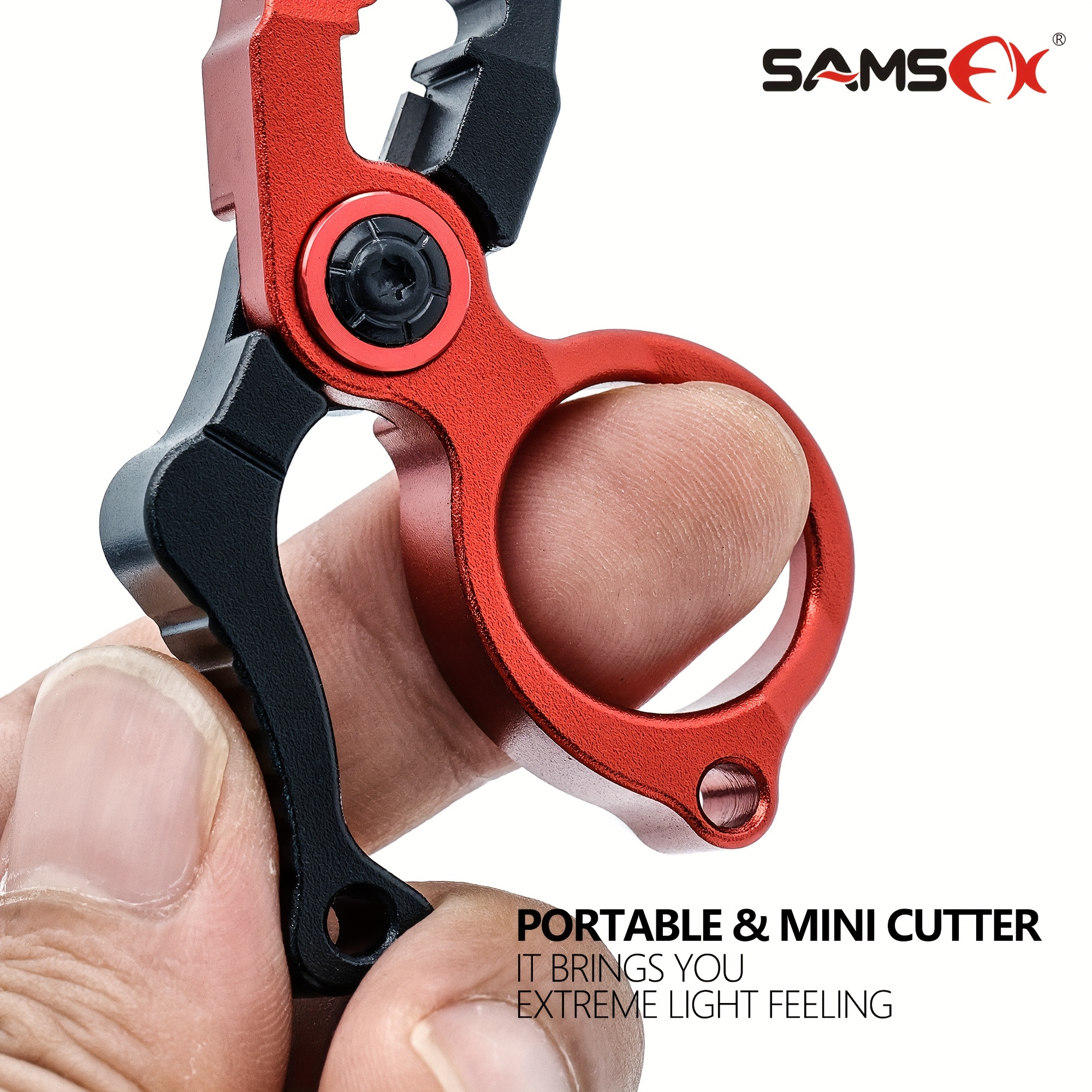 a set of multifunctional mini fishing pliers and   release line puller combination without battery Product details 6