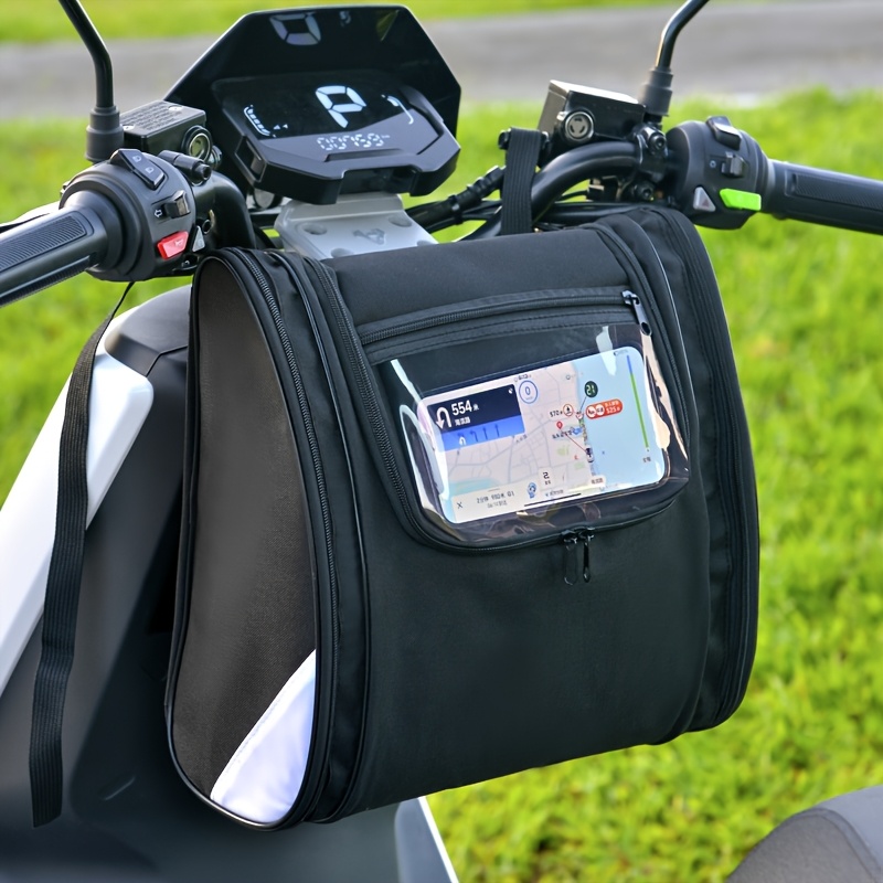 E-shop Neue Original Elektroroller-Vordertasche Sitzkissen-Aufbewahrungstasche, universelle Roller-Seitentasche mit großem Fassungsvermögen