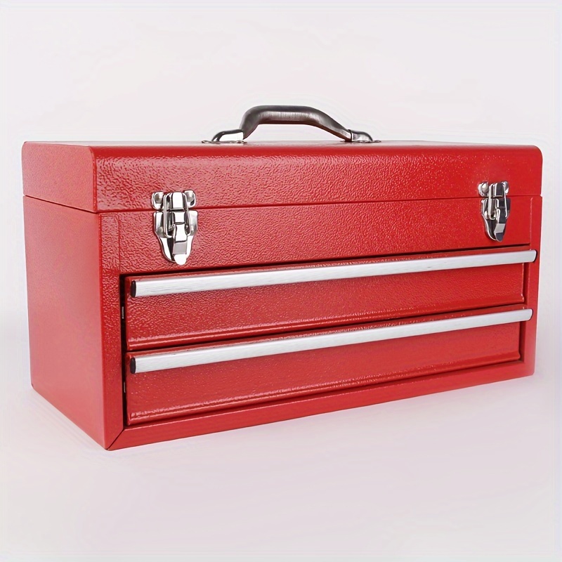 Larbanke Portable Tool Box 3 Drawers Top Storage Tray - Temu