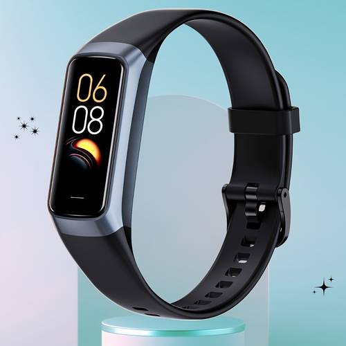 amoled fitness smartwatch for men women multiple sports reminders for inactivity pedometer a stopwatch message alerts calorie tracking daily activity for iphone phone