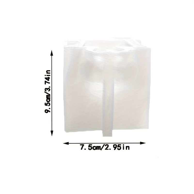 TEMU 1pc 3d Silicone Santa Claus Candle Mold - Festive Santa Design For Diy Christmas Candles, Decorations & Gifts, Christmas Candles, Christmas