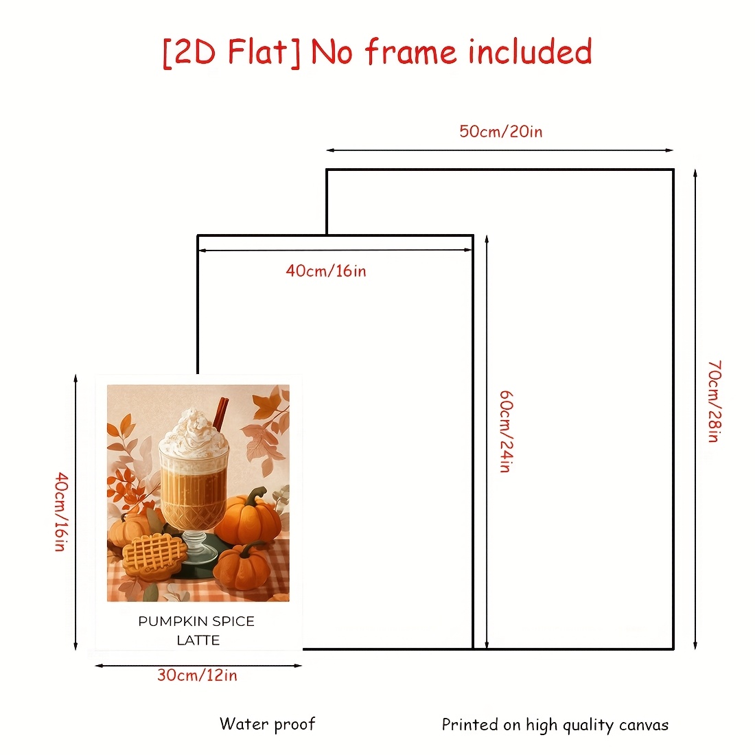 2d flat 2d flat 1pc   sizes   unframed watercolor painting of   cozy autumn kitchen art fun canvas wall decor for home wall decoration gift suitable for bedrooms kitchens living rooms bathrooms hotel