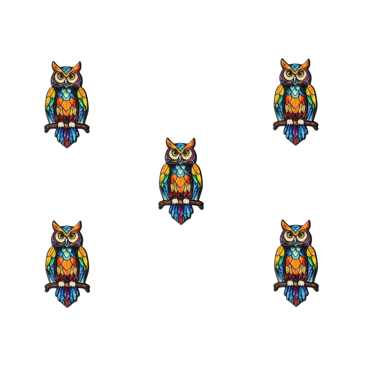 Owl Animal Enamel Pin, Decorative Badge for Gifts