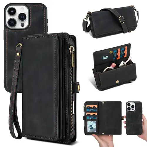 LMEIL Custodia Per Telefono A Tracolla Di Lusso Per IPhone 14 13 12 - Foto 3