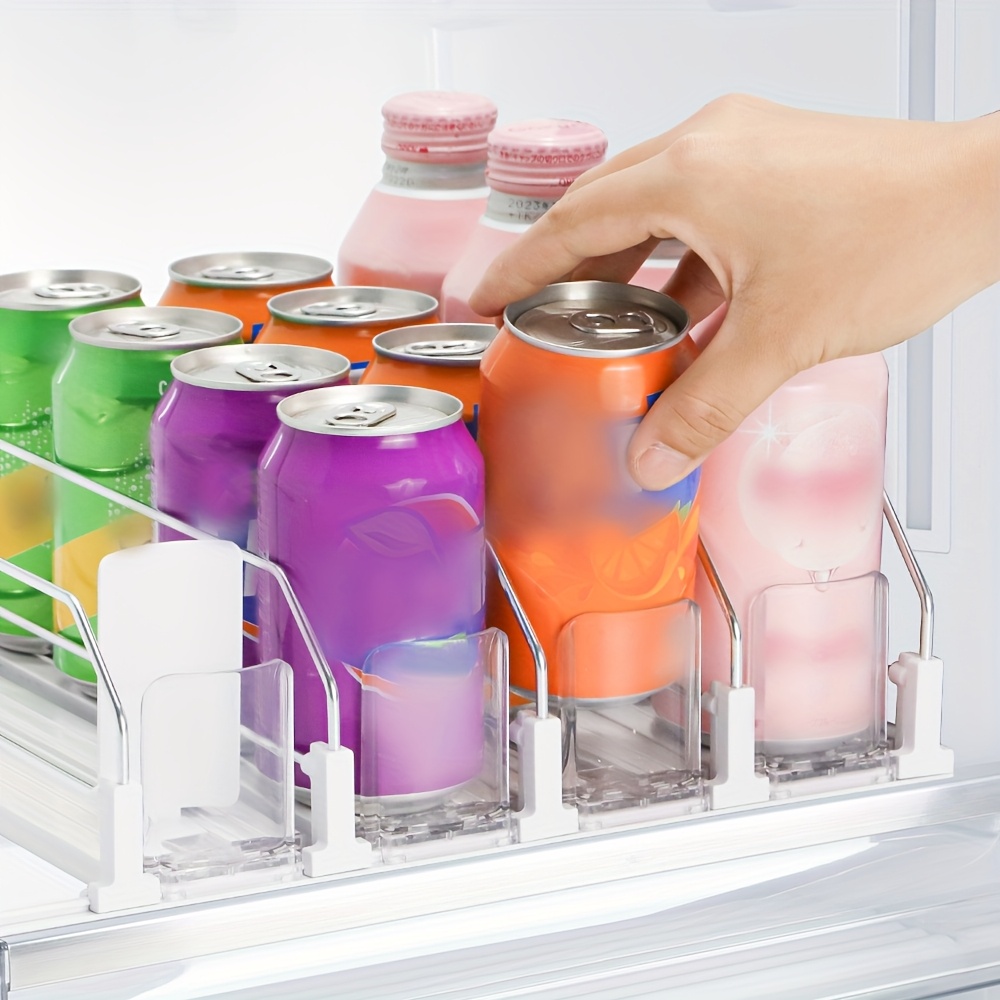 drink pusher drink organizer for fridge soda can dispenser 310mm