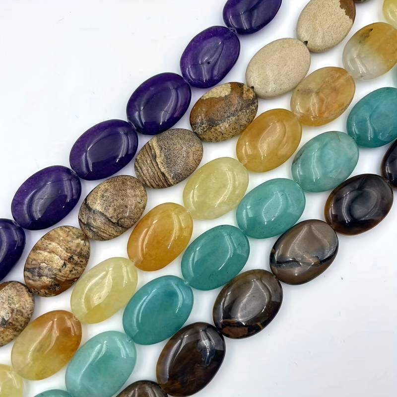 Natural Yellow Tiger's Eye Gemstone Necklace - 18" Round Bead Strand With Teardrop Charm - 8/10/12mm