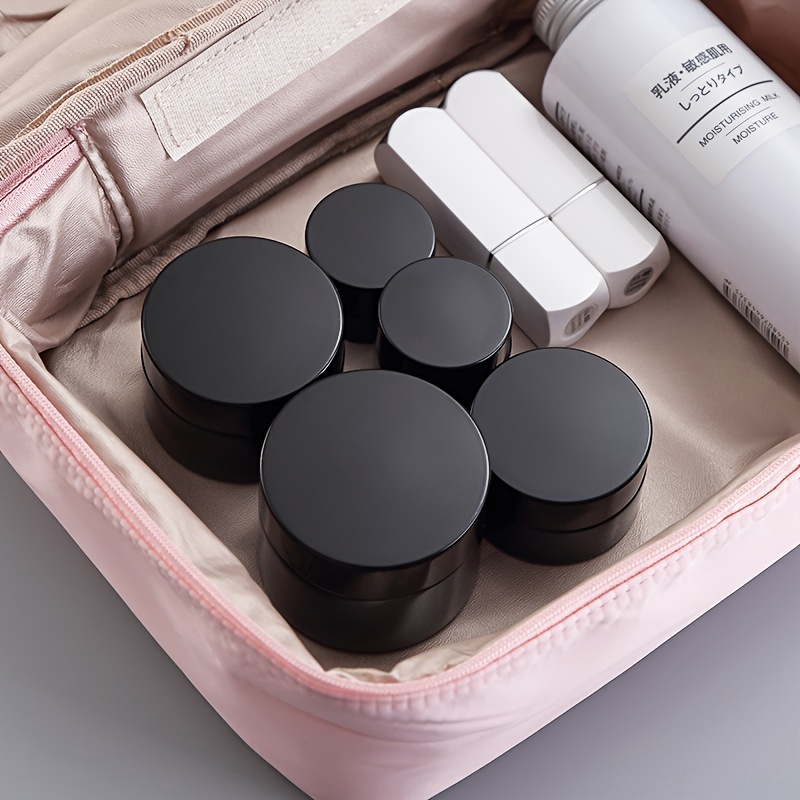 

1pc/5pcs Refillable Cosmetic Lid, -, Uv-, Portable, Jar - And , For , Lotions, Cosmetic , Storage