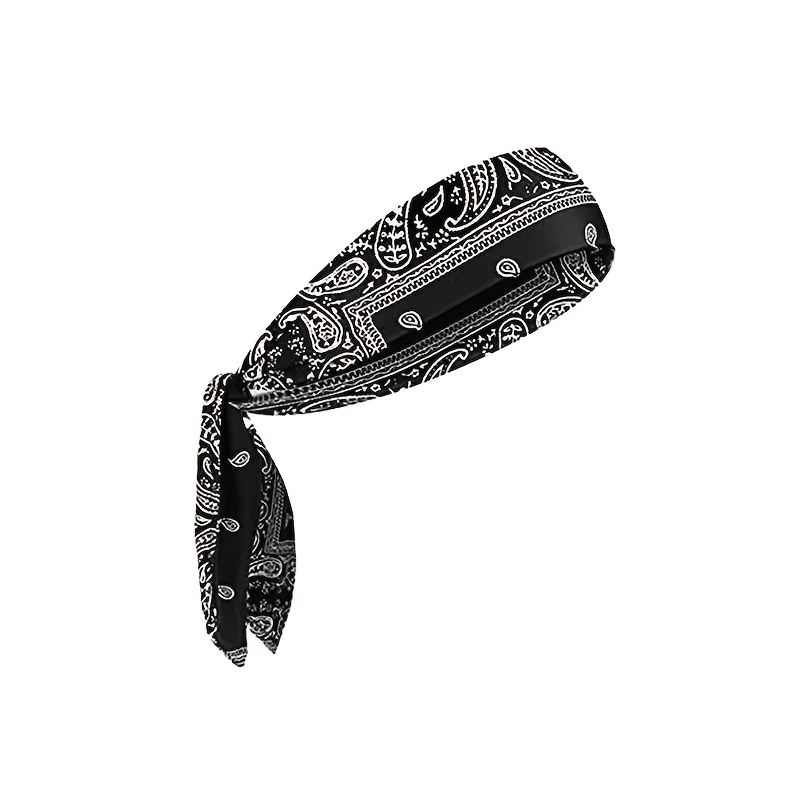 TEMU 1 pz/2 pz Fascia per capelli unisex stampata con noccioline | Assorbi-sudore, bandana , intrecciata ed elastan