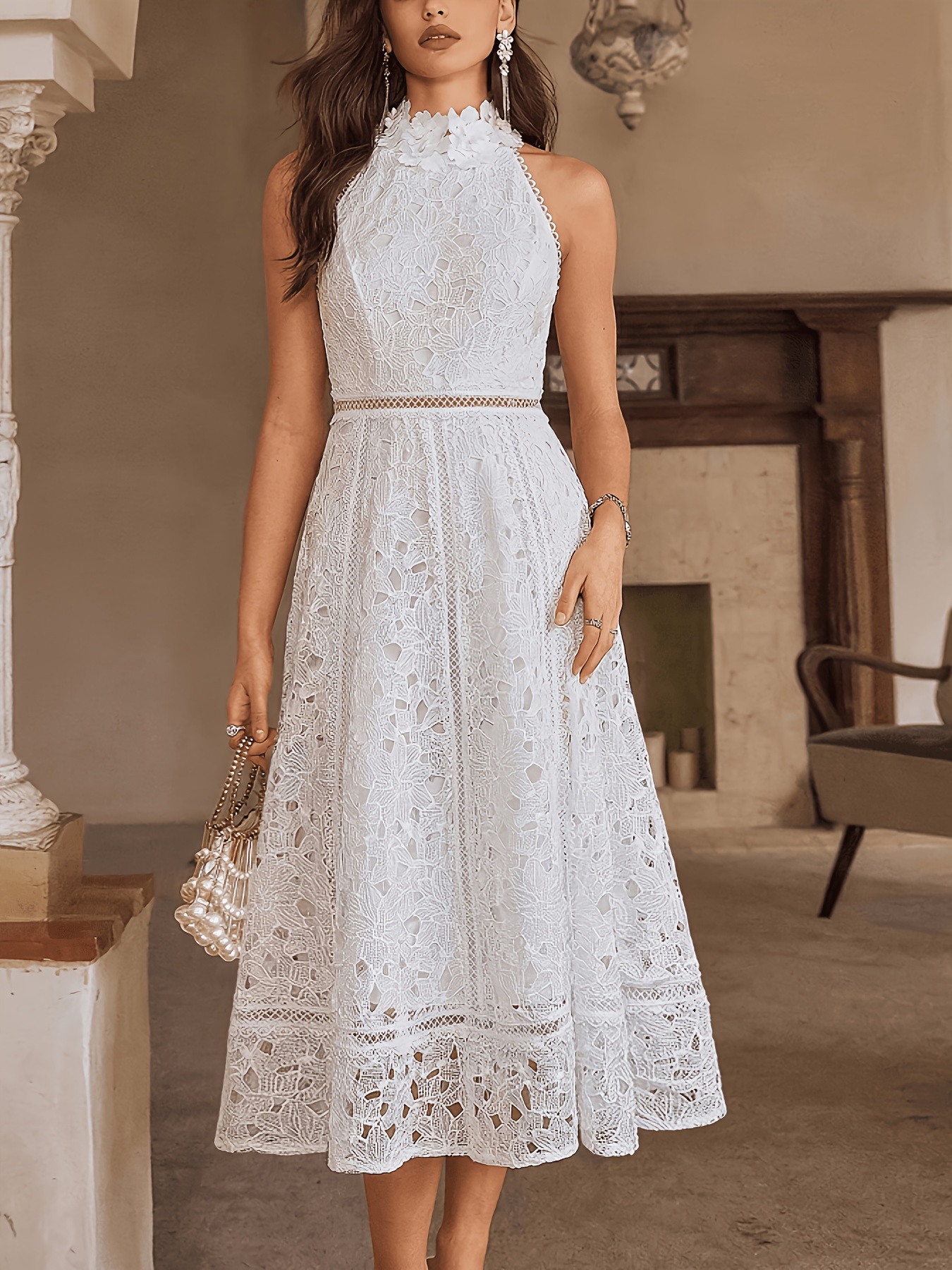 vintage a line dresses Pleated Aline - retro vintage dress 50sVintage Dress (Swing Skirt)