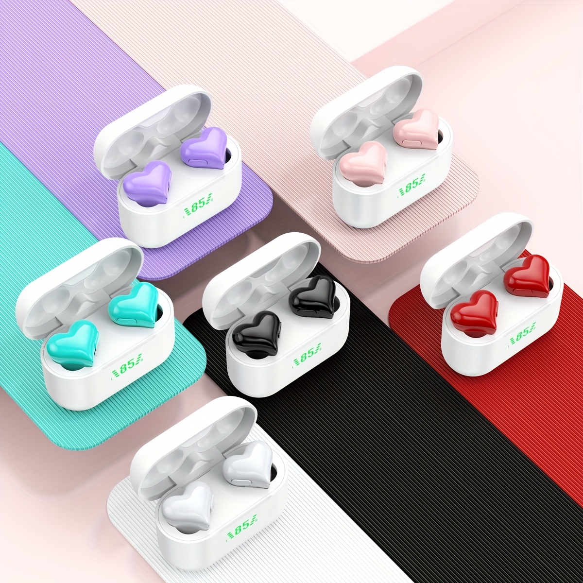 heart buds sold on Temu United States