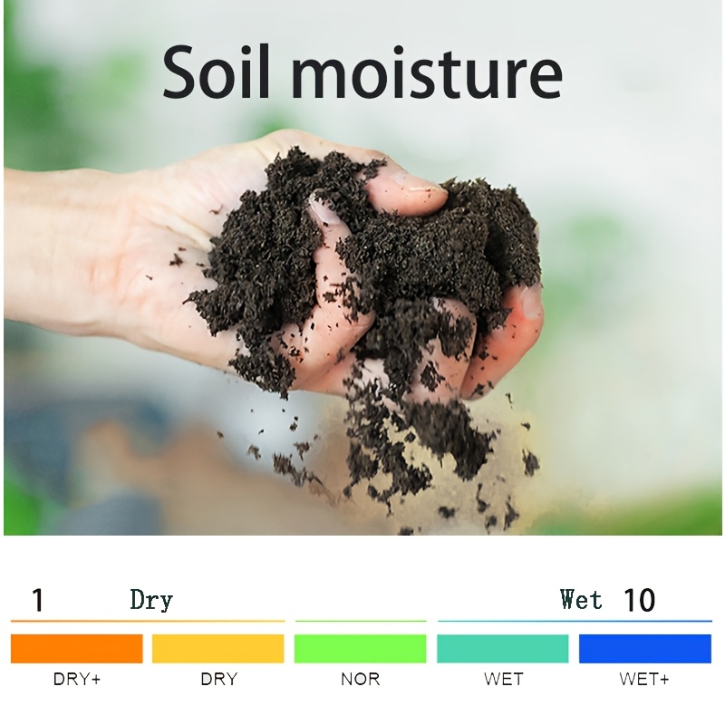 1pc soil moisture meter no battery needed suitable for greenhouse garden indoor outdoor watering gardening tool flower pot plant gardening supplies Product details 1