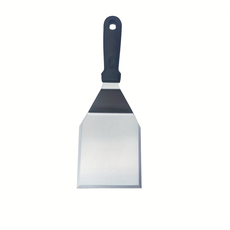 E-shop Edelstahl-Wendewender - Ultra-breiter Winkelkante für Burger, Pfannkuchen & Pizza – Ergonomischer rutschfester Griff, langlebiges