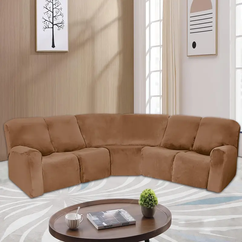 L Shape Sectional Recliner Sofa Covers