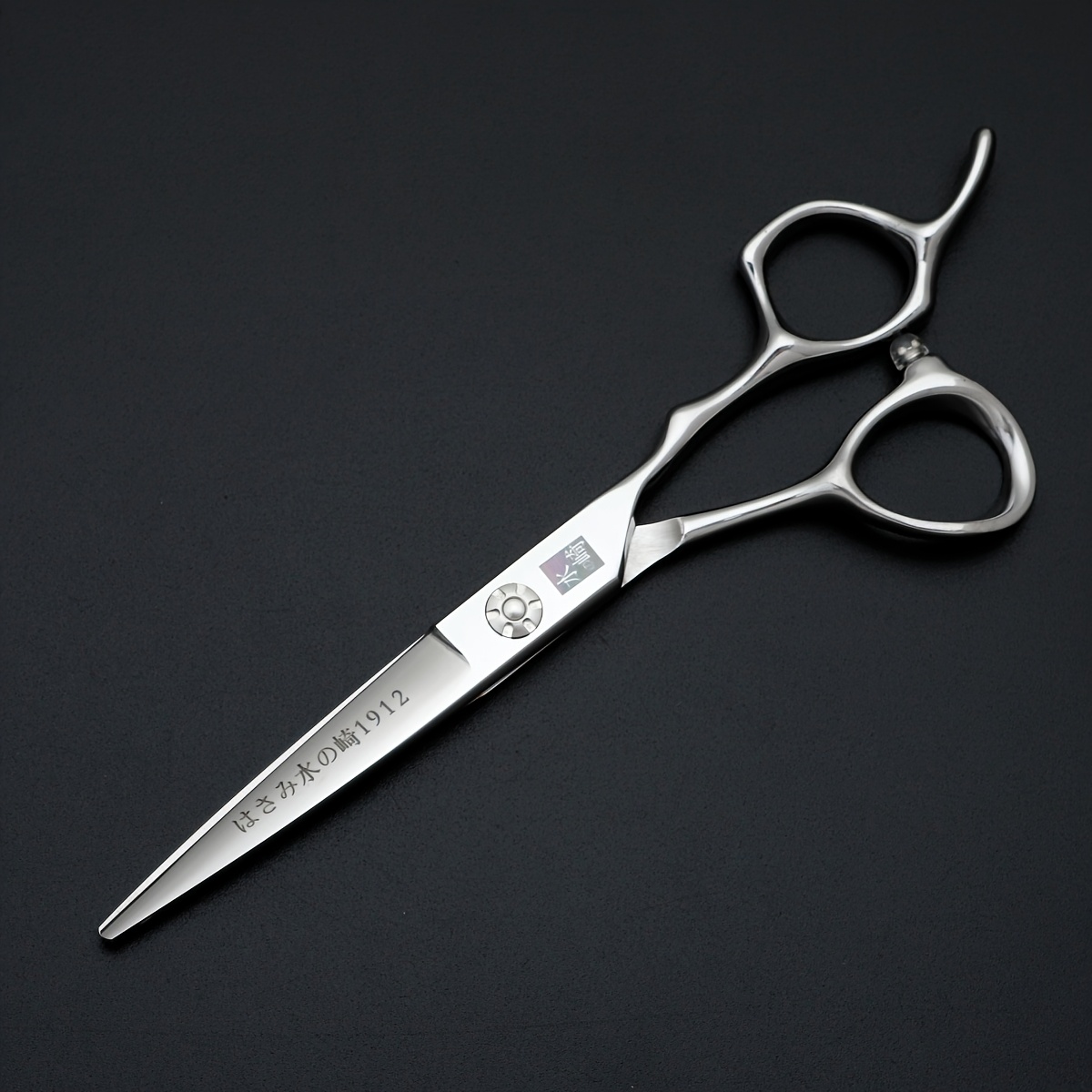 High-End Hairdressing Scissors, High-Polish Stainless Steel