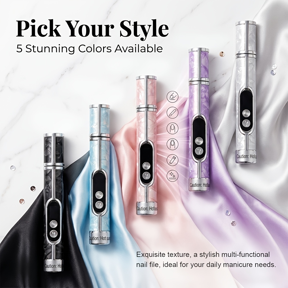 Electric Nail File Drill Kit with Digital Display