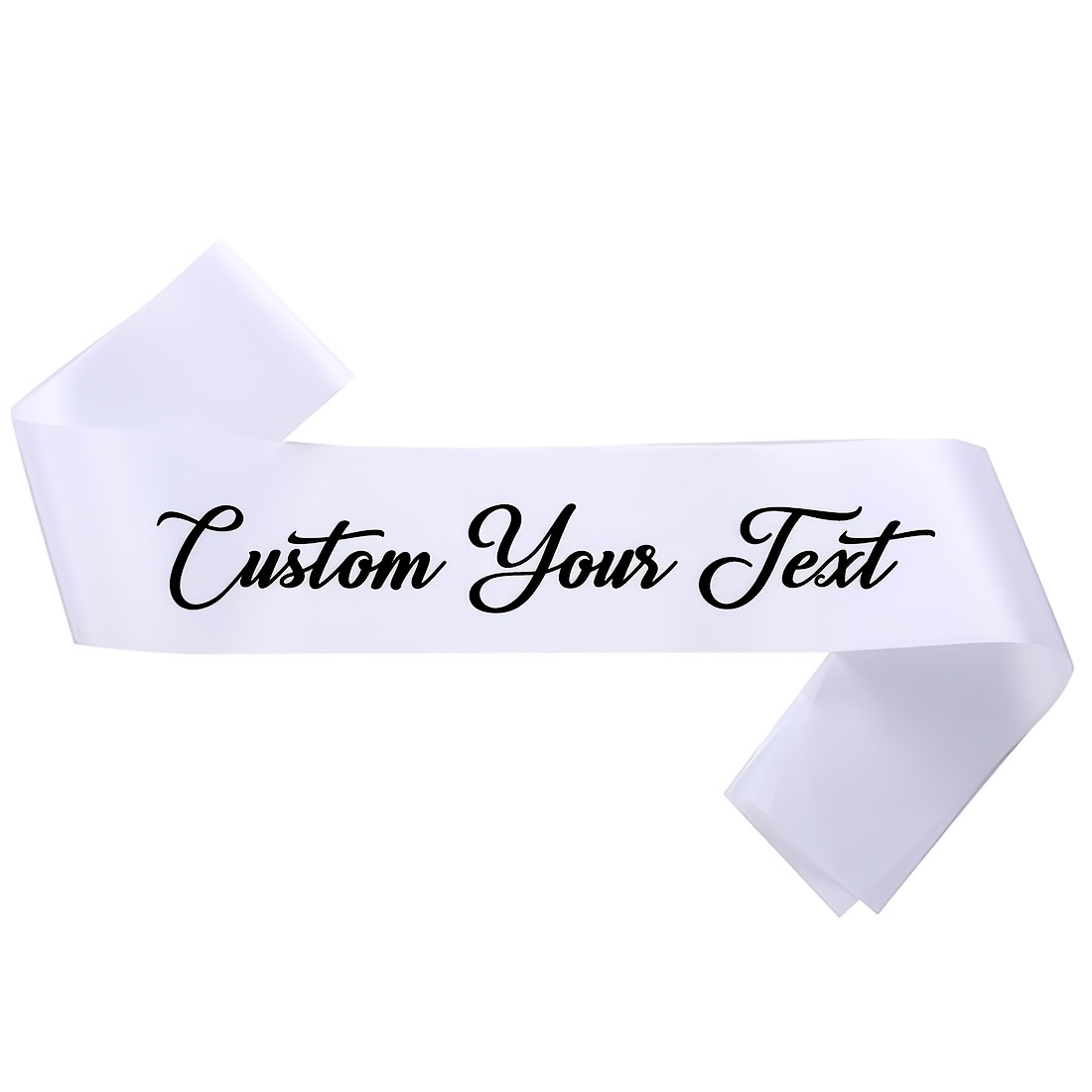 TEMU 1 Écharpe à personnalisable, bandoulière de fête personnalisée, écharpe d'anniversaire personnalisée, de de diplôme, bandoulière de fête.