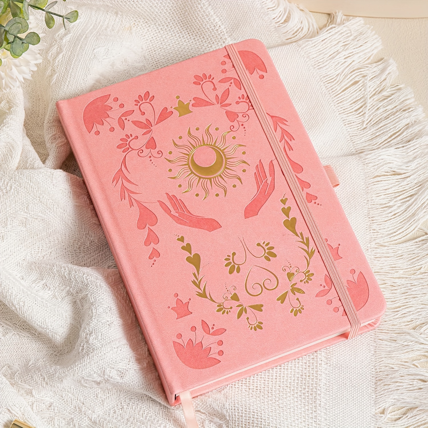 

1pc Vintage Aesthetic A5 Journal Notebook - Semi- Cover, 100gsm 400 Pages, College Ruled, English, Fantasy & Anime Themed, Ideal For Work, Travel, School