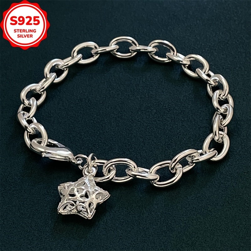 Low Allergy Pattern Hollow Star Bracelet - Anti Oxidation