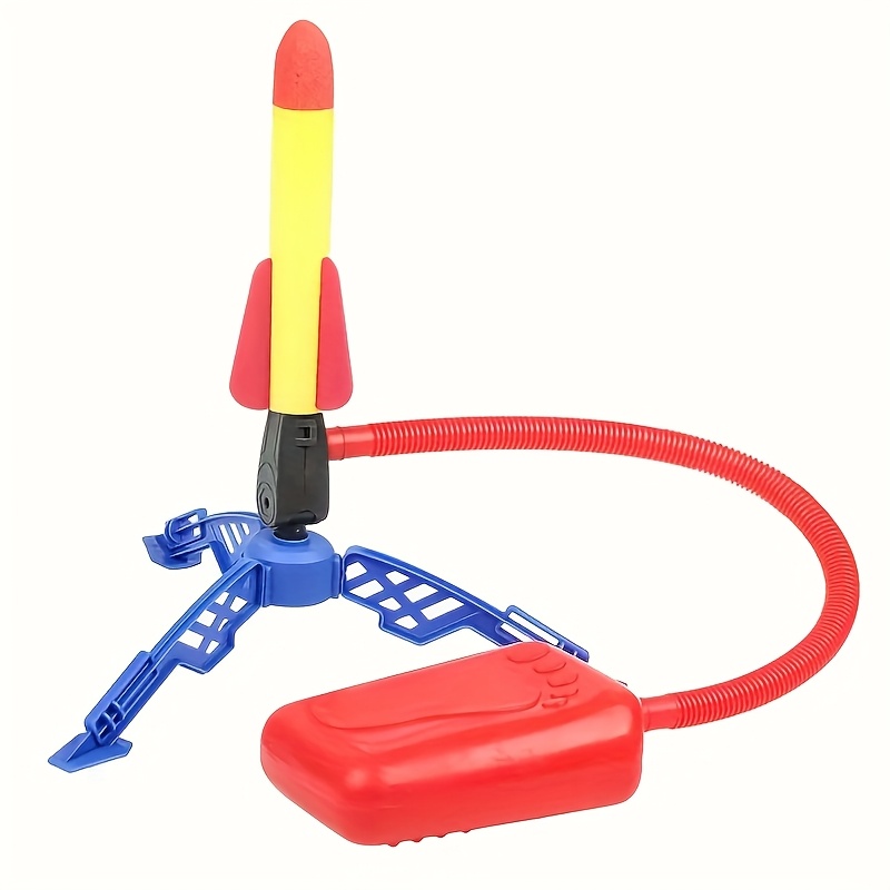 Stomping Rocket Launcher Toys, Outdoor Children's Foam Rocket Toys, Parent-Child Interaction, STEM Educational Games, Suitable for 3 Years Old Boys, Girls Birthday Halloween, Christmas Festival Gifts
