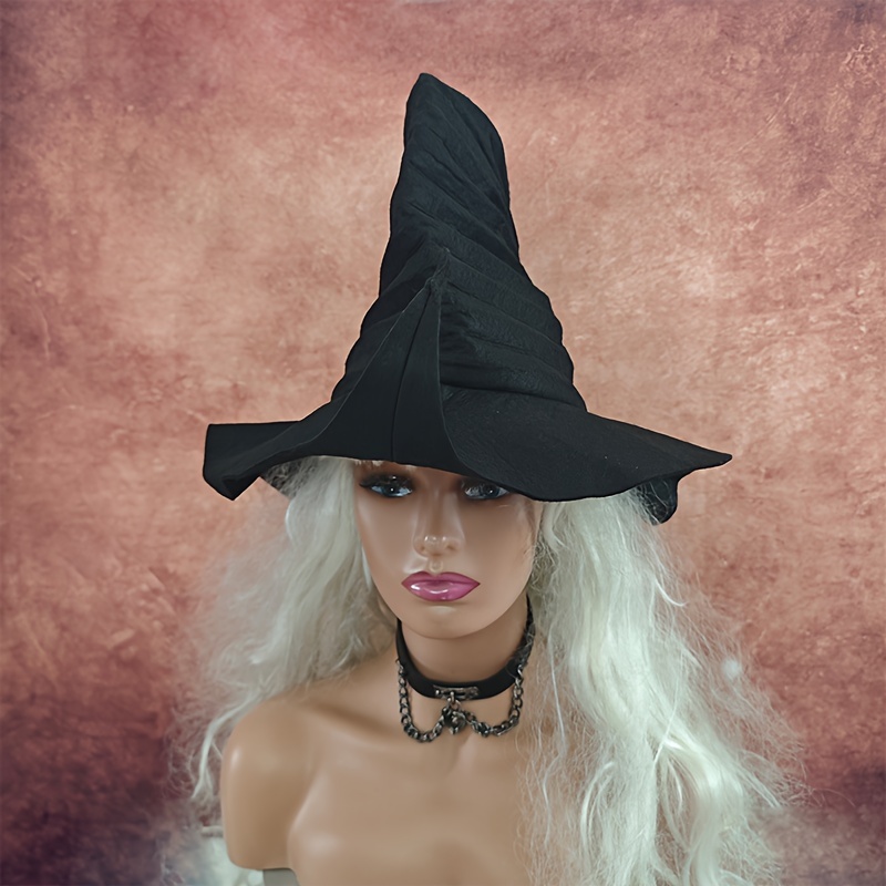 

Witch Hat, Halloween Witch Hat, Cosplay Party Wizard Hat, Gorgeous Witch Hat, Forest Witch Hat, Gothic Magic Costume, Witch Clothing Christmas, Halloween, Thanksgiving Gift