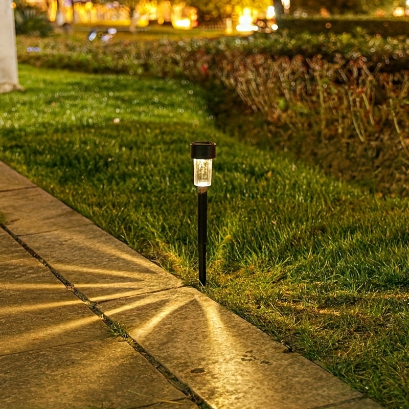 6 12Pcs Solar Landscape Led Lawn Light Outdoor Villa