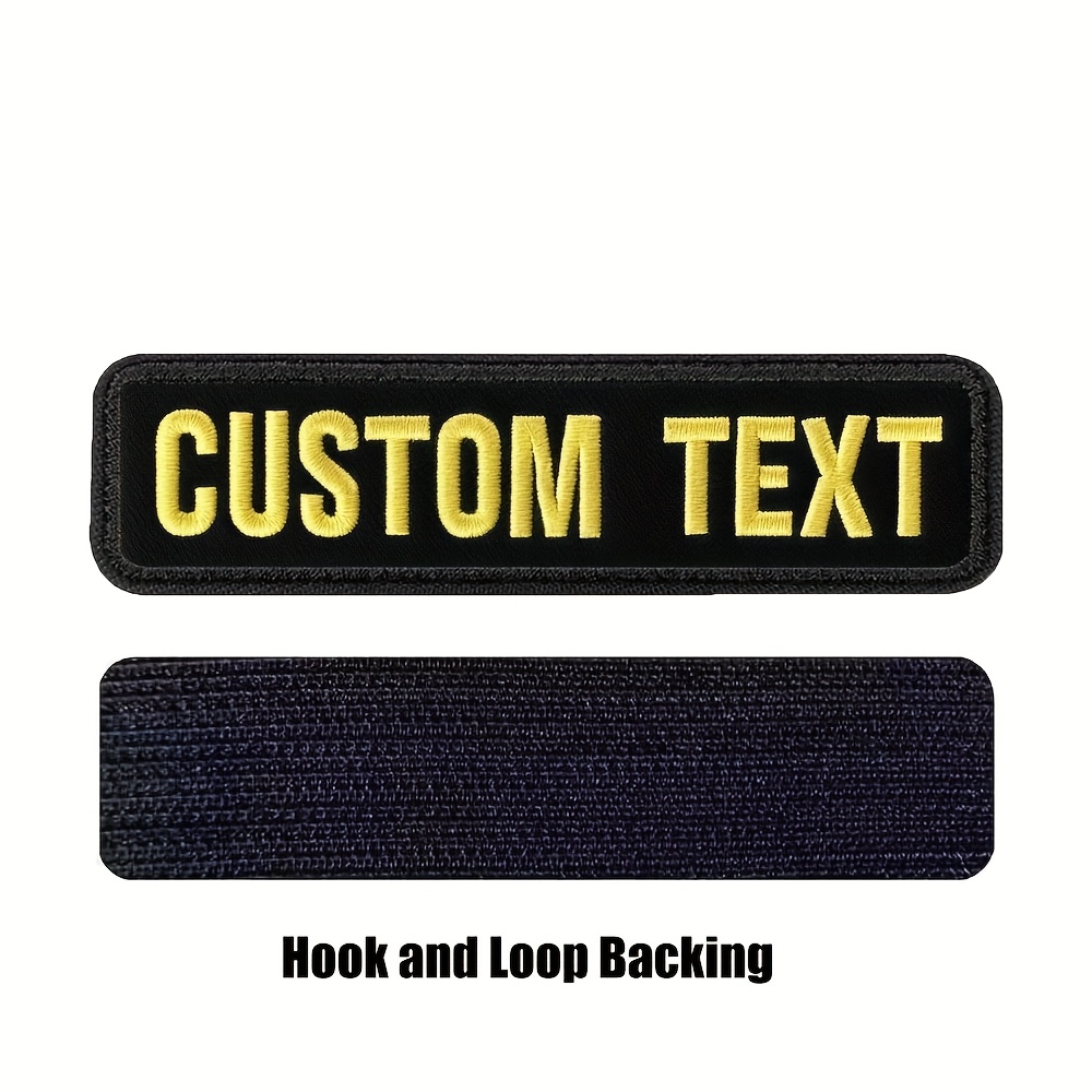TEMU Custom Name Embroidery For Women, Personalized Embroidery Customization, High-end Custom 3×1 Inch