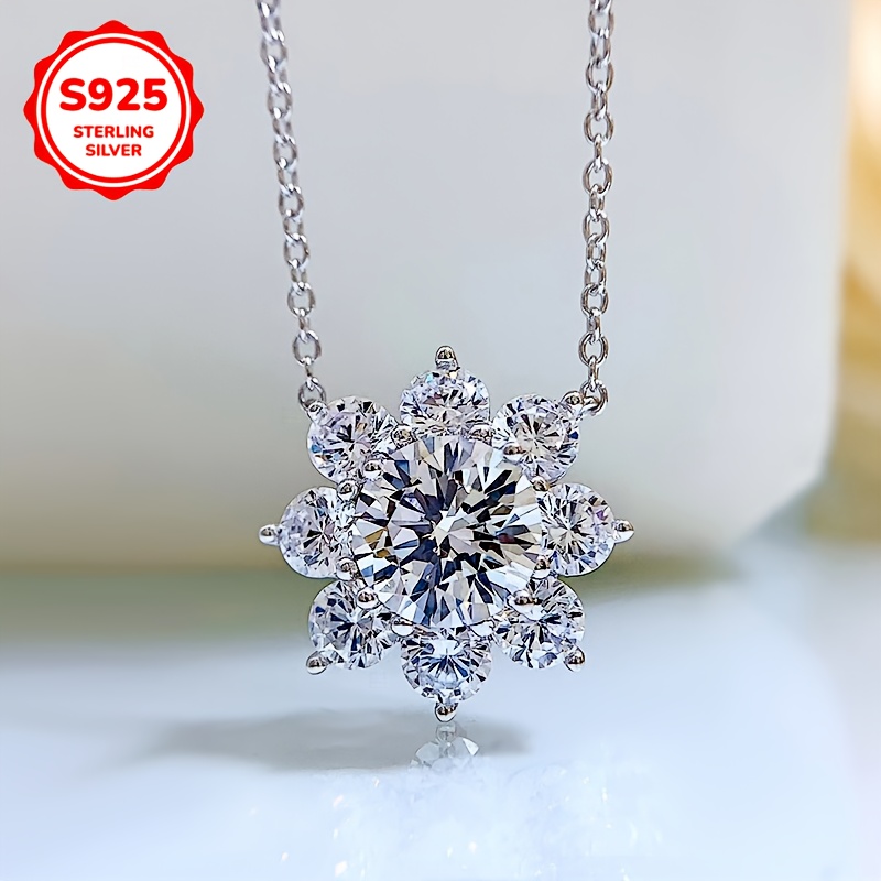 Low Allergy Shining Sunflower Pendant Necklace - Classic Versatile Gift