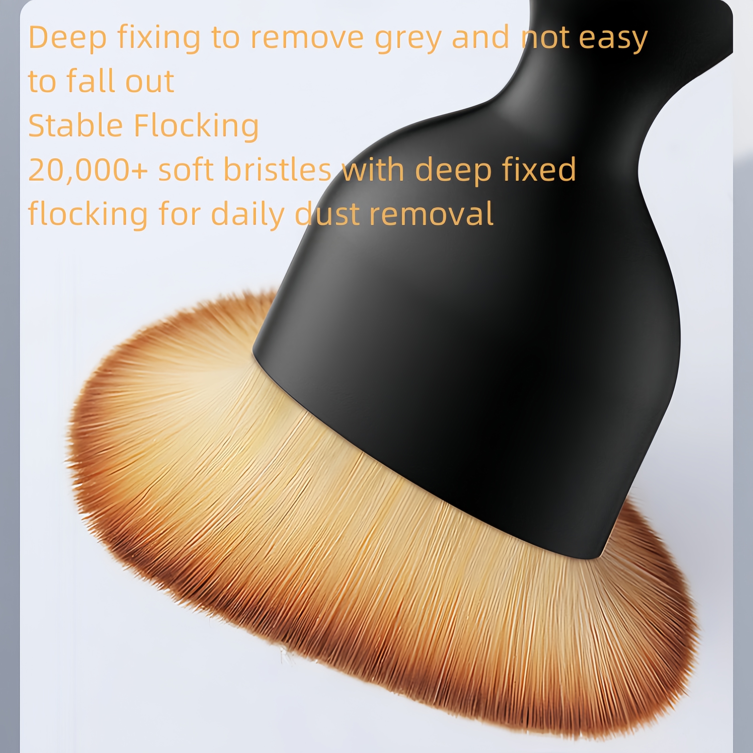 1pc Car Crevice Dusting Brush, Car Interior Short Lint Cleaning Brush, Car Cleaning Air Conditioning Vent Cleaning Brush, Clean Your Car's Interior With This Soft Brush And Shell Car Crevice Dusting Tool For Restaurant