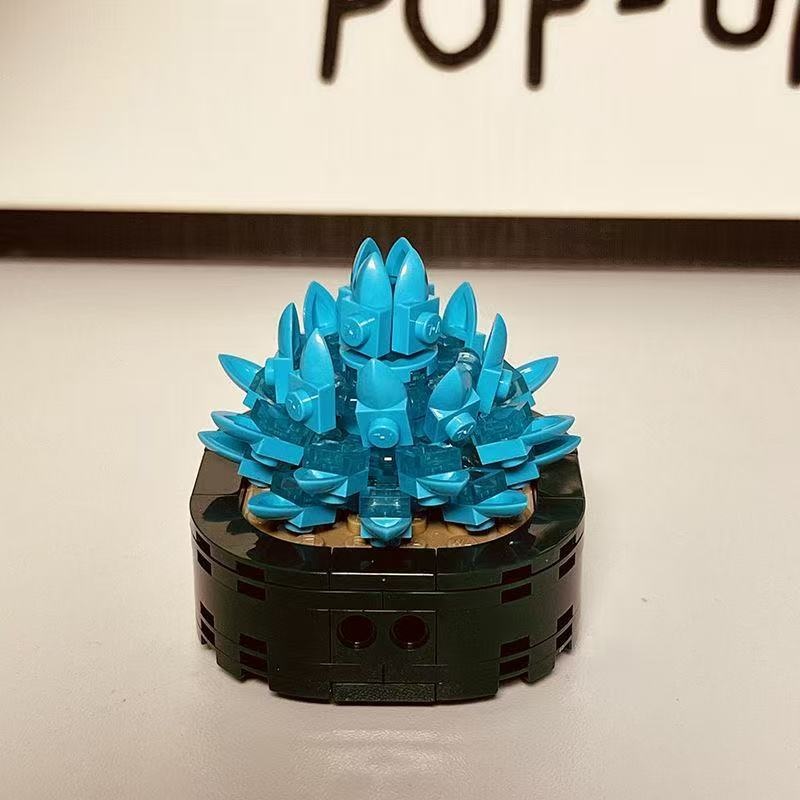 1000 pcs Succulent Building Blocks Set Desktop Decorative Home Gift