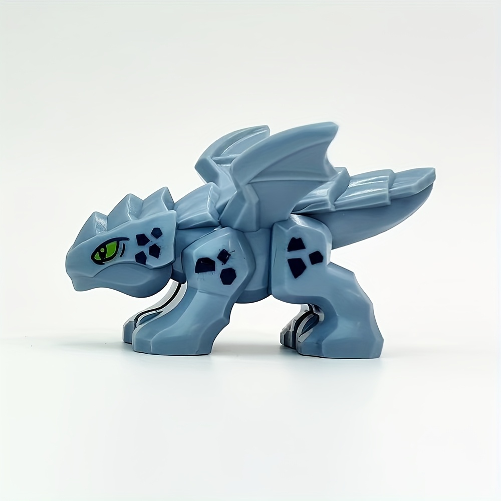 Minifigure Toy Accessories, Animal Dragon Flying Block Animal Model Parts, Durable Abs Material, Compatible With