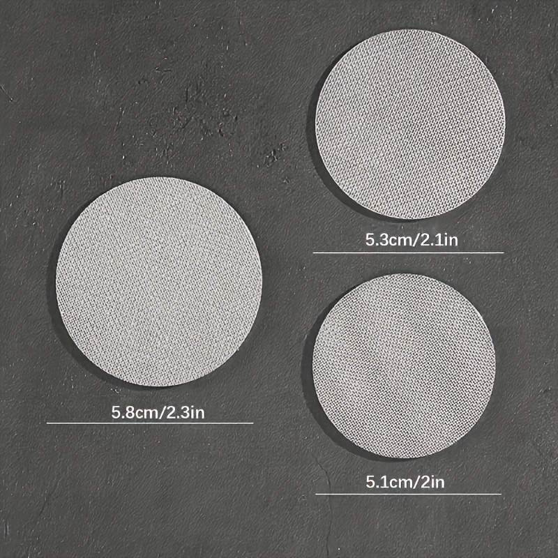 Stainless Steel Coffee Machine Water Separator Disc - 51/53/58mm Sintering Mesh Filter Screen For Precise Ground Distribution, Durable & Easy-to- For Baristas And Coffee Enthusiasts, Coffee Filter