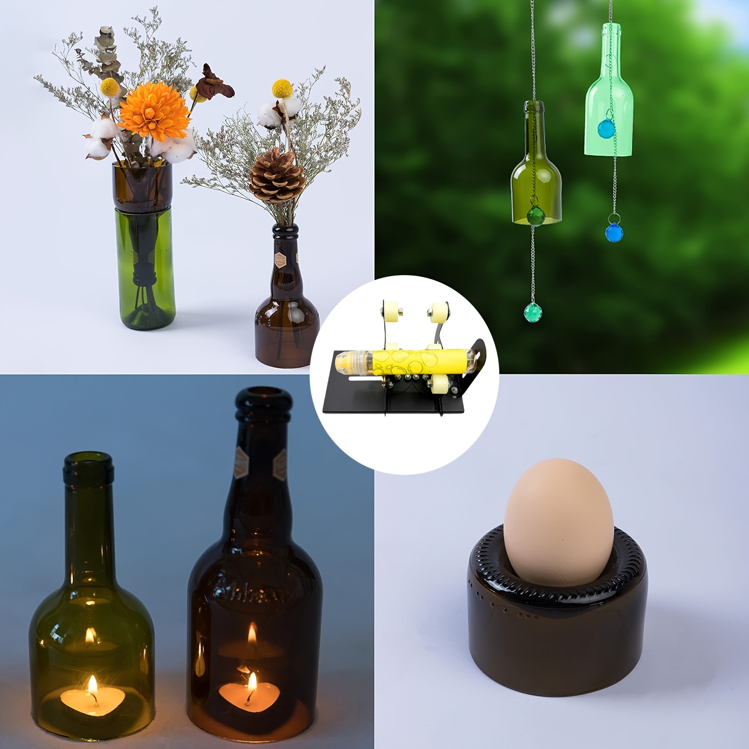 bottle cutter a diamond based glass cutting device allows - Temu