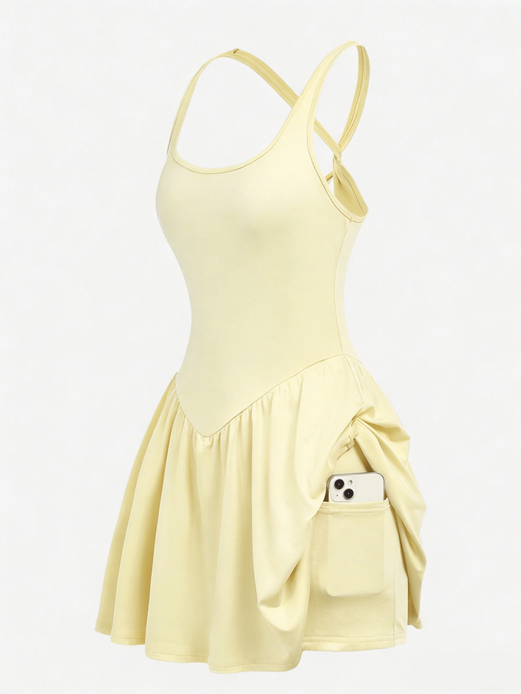 womens back casual athletic dress anti base - Temu