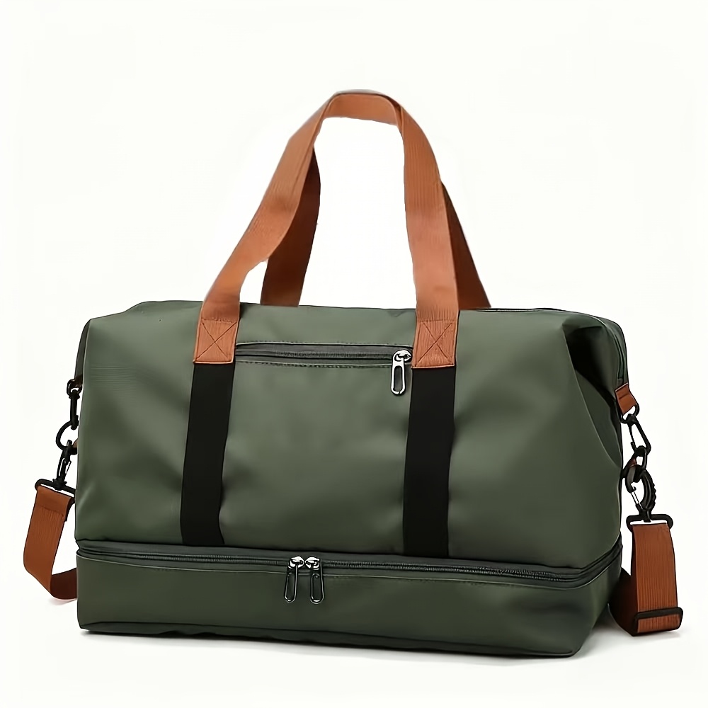 TEMU 1 pièce Sac de voyage léger, portable, de grande capacité pour les courts voyages d'affaires, les voyages et les loisirs, sac bandoulière