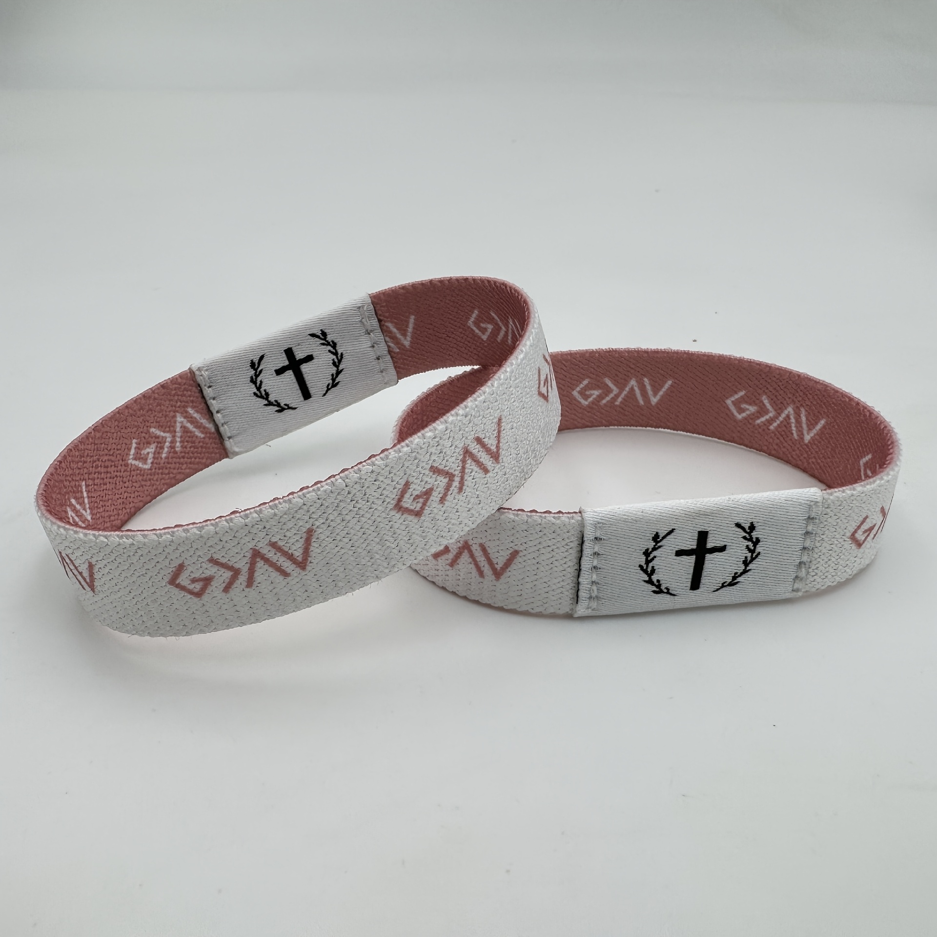 Women's Nylon Bible Wristband with NFC Scripture