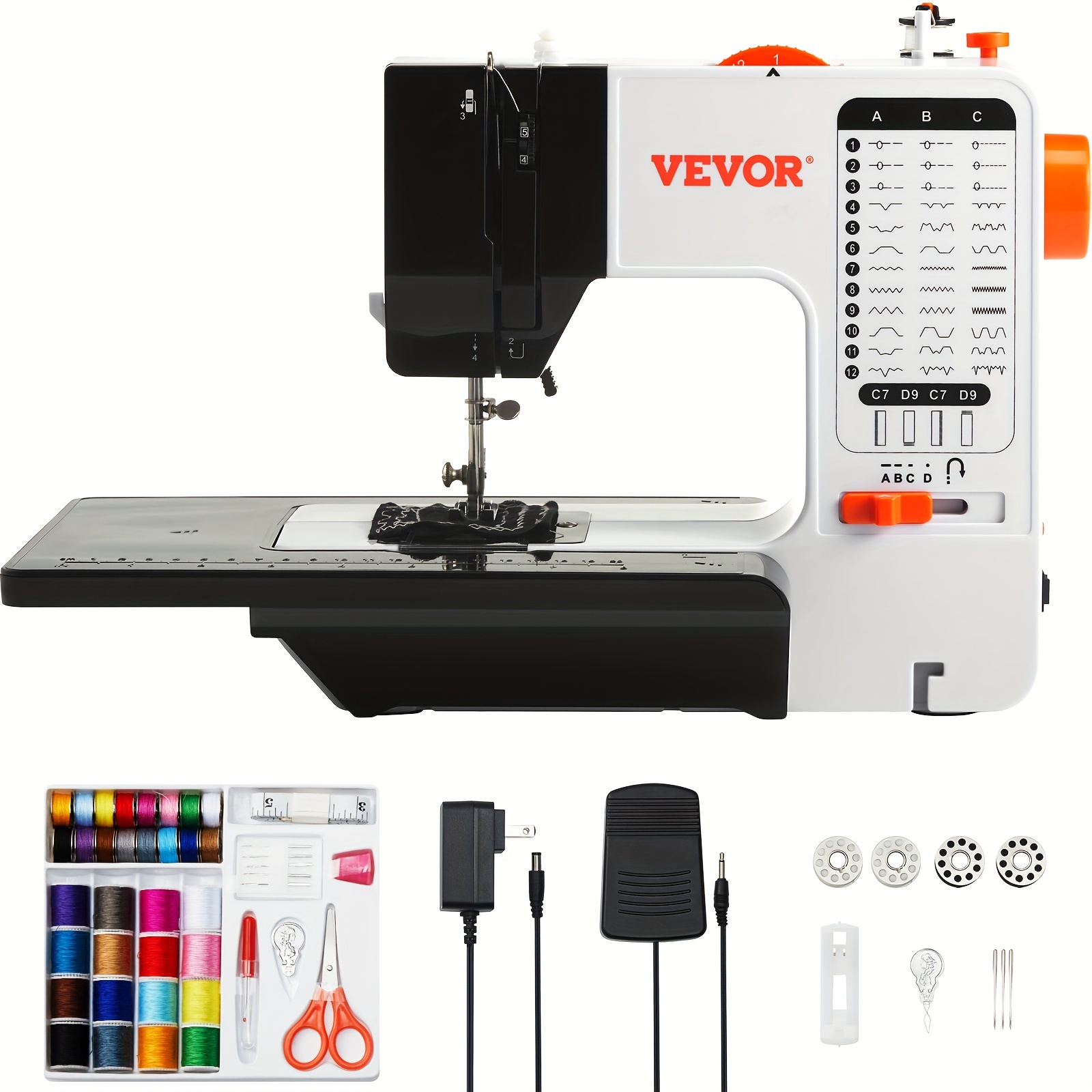 

Vevor Sewing , Portable Sewing 38 -in & Sewing, Sewing Table Foot , Kit