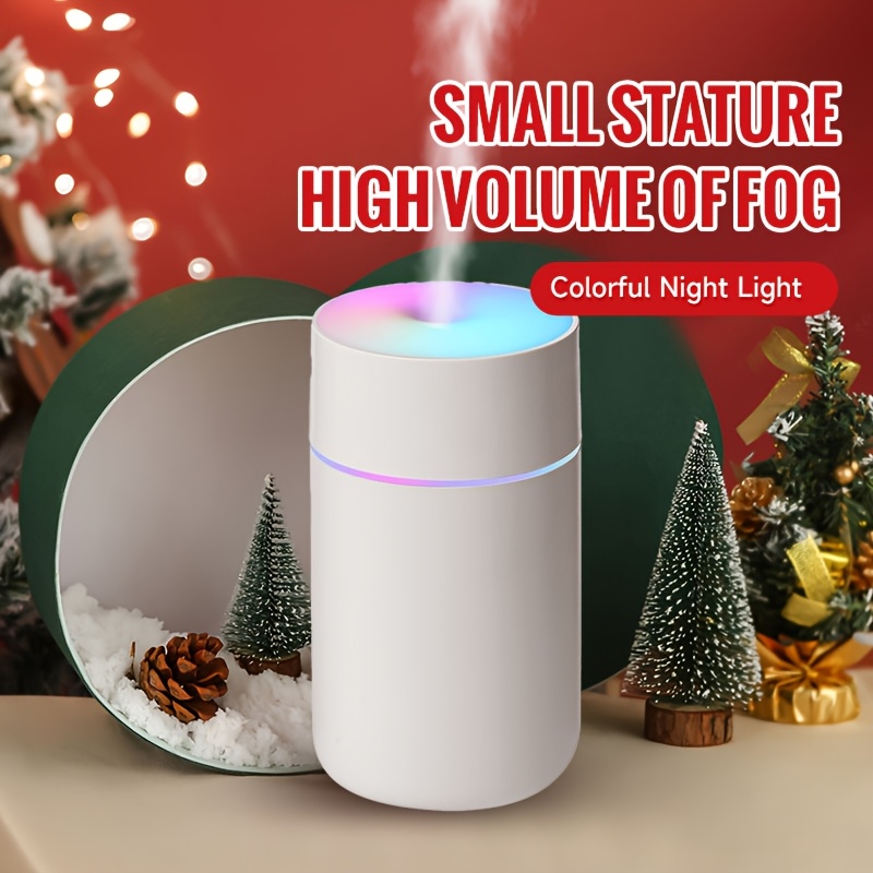 

Quiet Mini Humidifier & Aromatherapy Diffuser For Bedroom - Usb Powered, Night Light , -fill Design, Small & Rooms