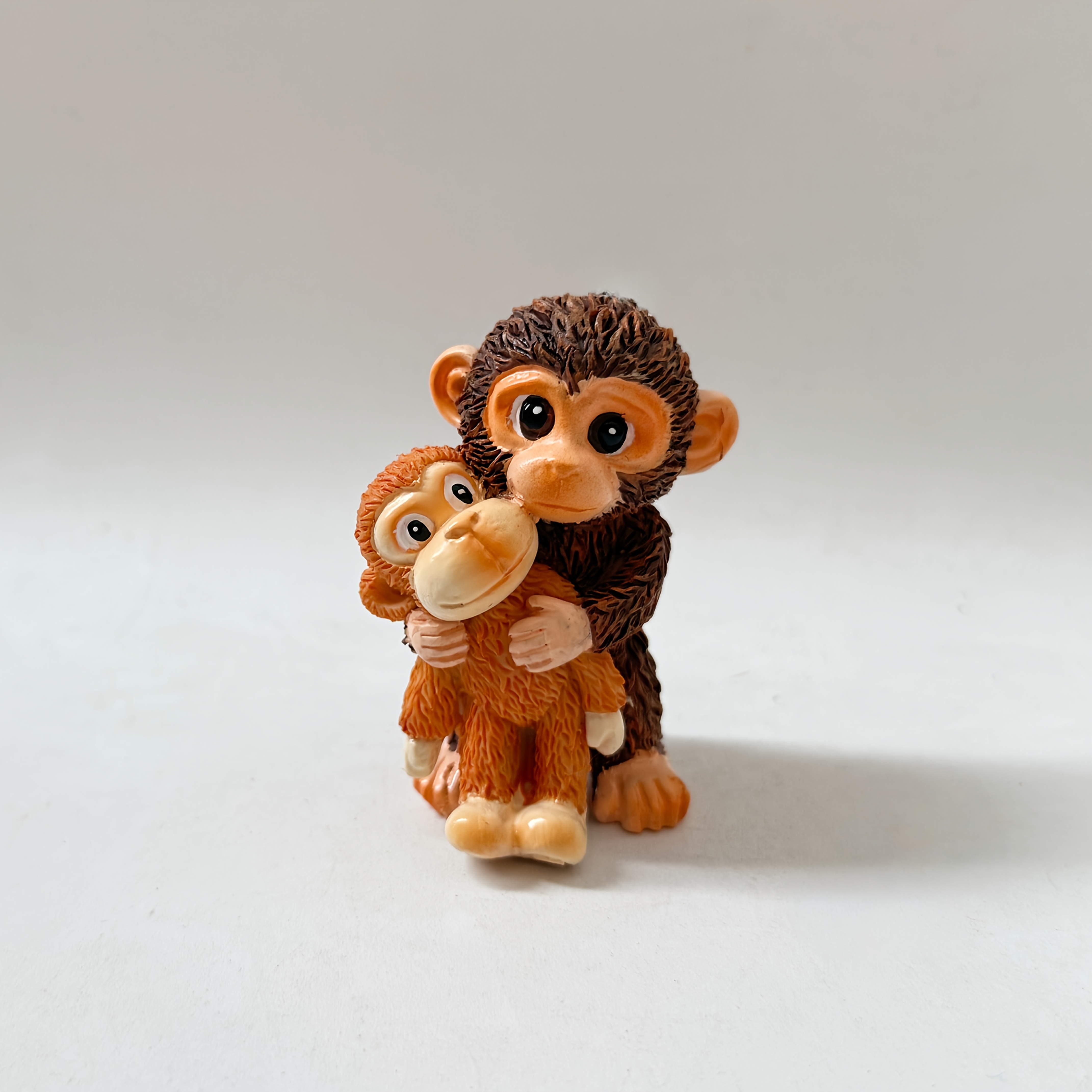 Monkey And Monkey Desktop Ornament, Boxing Monkey, Home Decor Tabletop Accent, Birthday Gift For , Mother's Day Gift