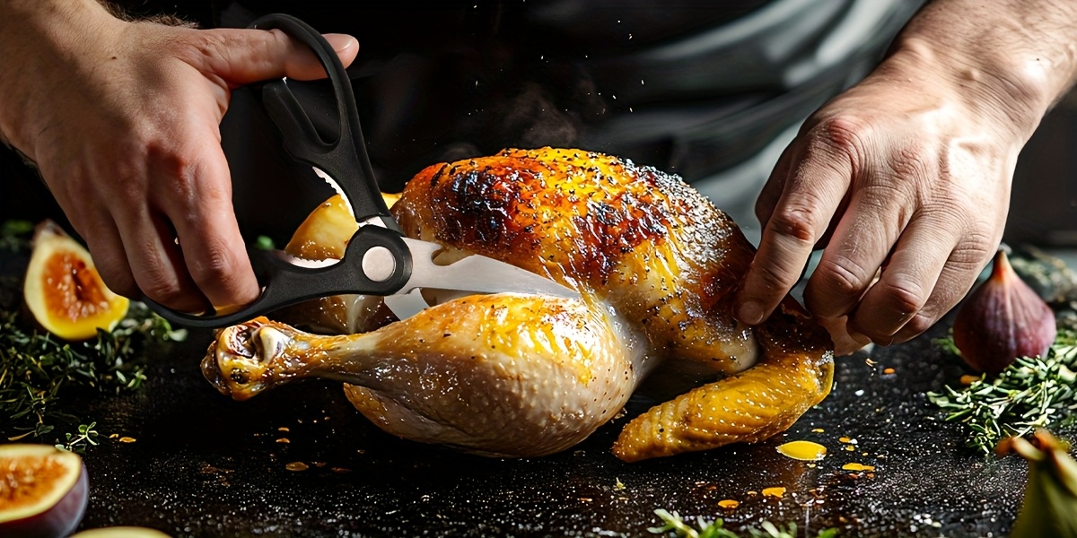 Knife Sets for Kitchen with Block, 14pcs/21pcs Kitchen Knife Set with Sharpener, with Heavy Poultry Shears And 6pcs Serrated Steak Knives Razor-Sharp, Stainless Steel, Lightweight, Anti-Slip Handle Self Sharpening, Dishwasher Safe, Anti-slip Handle