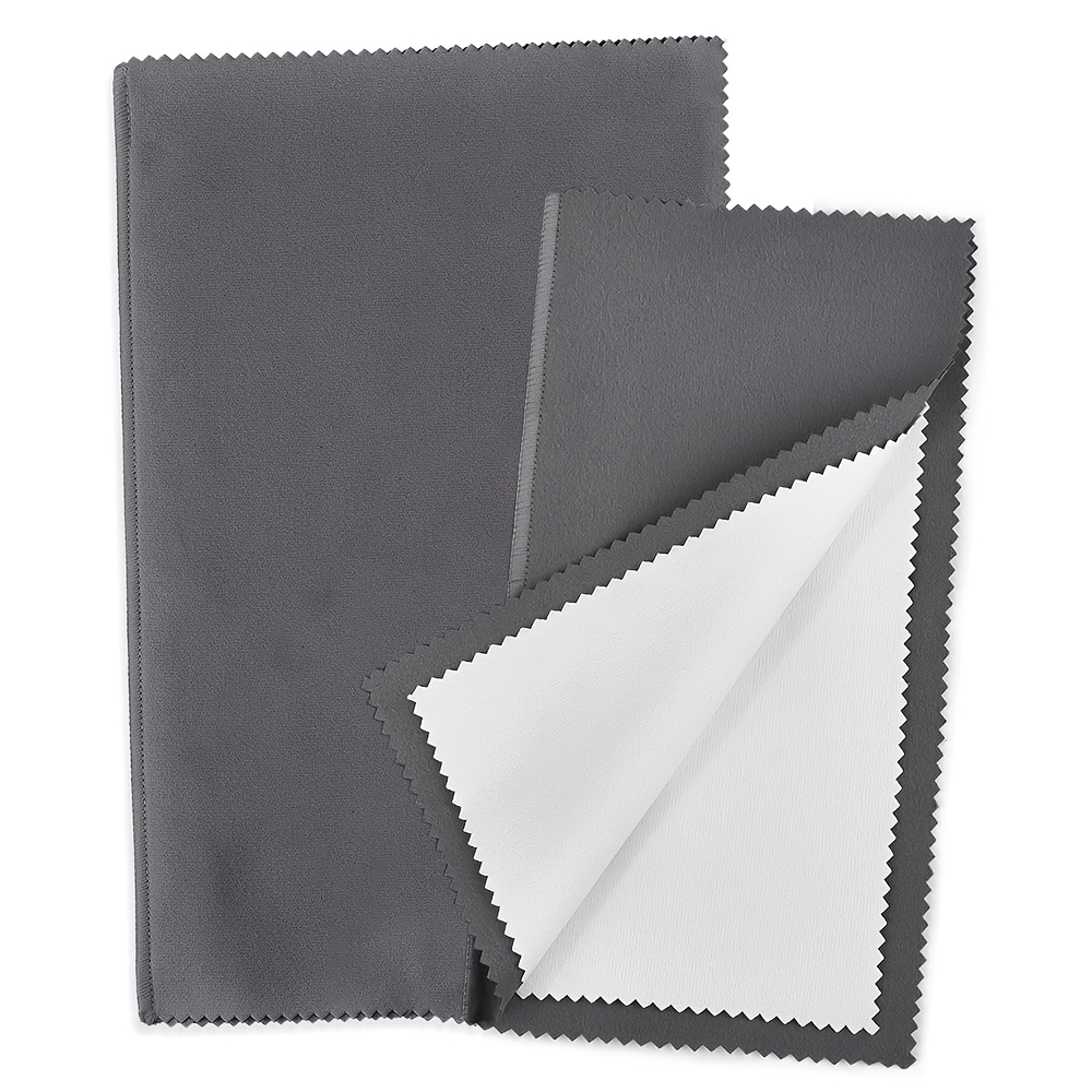 2pcs Professional Polishing Cloth for Jewelry Cleaning