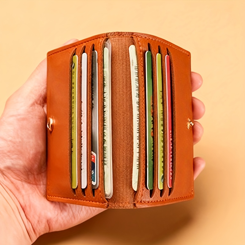 2025 New Unisex Card Holder Compact Portable Bank Card Id Card Case Small Wallet Card Holder