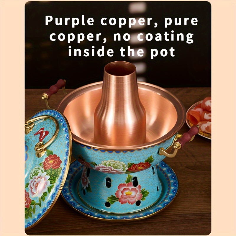 enamel coated purple   pot single serving dishwasher safe     use details 5