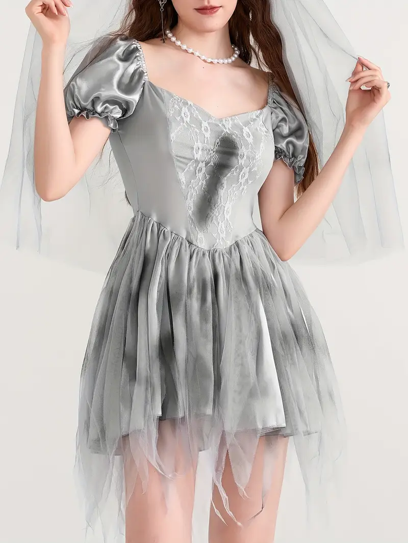 corpse bride costume short dress 16 La sposa cadavere ideas