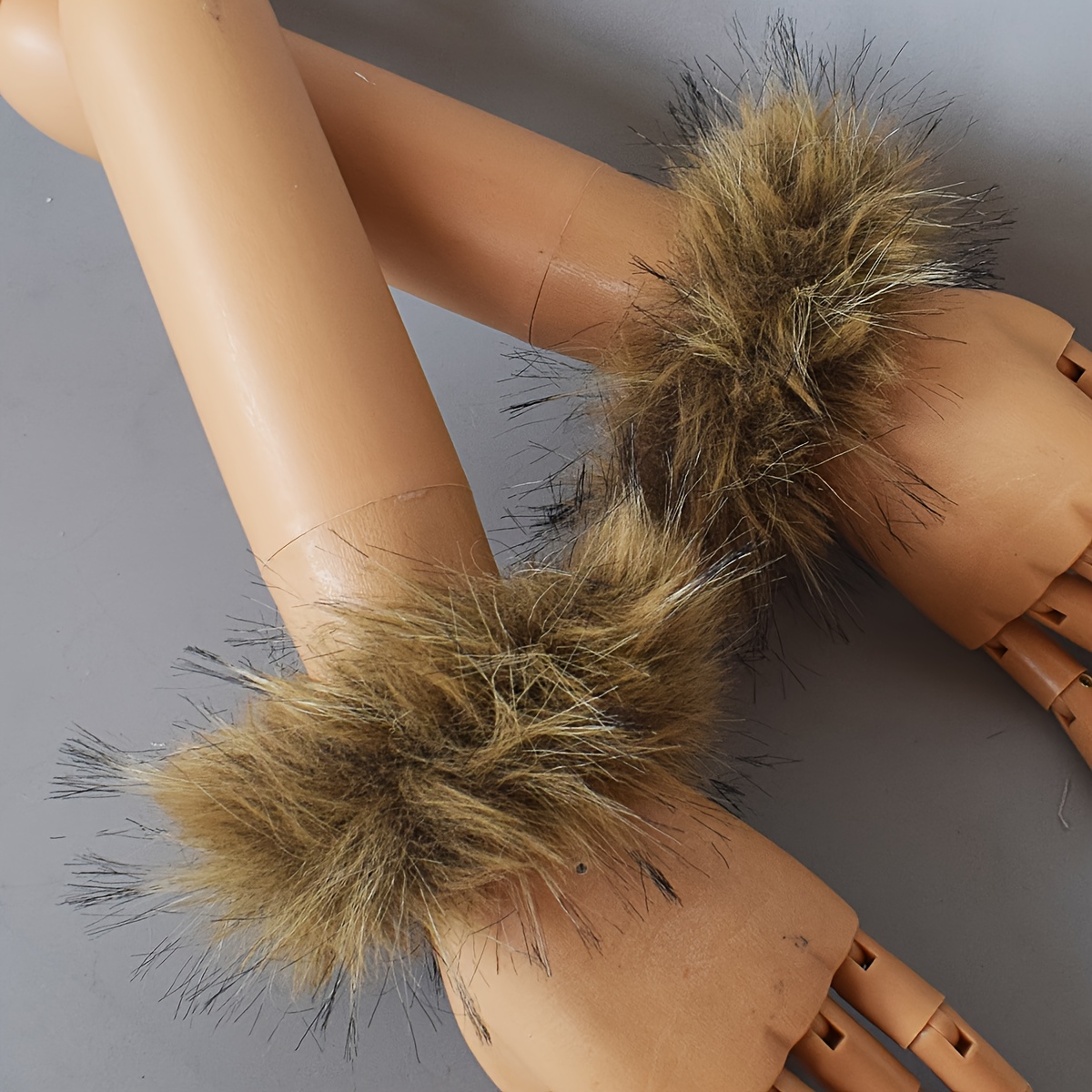 Autumn Winter Women's Warm Arm Sleeves, Holiday Dressing Plush Supplies
