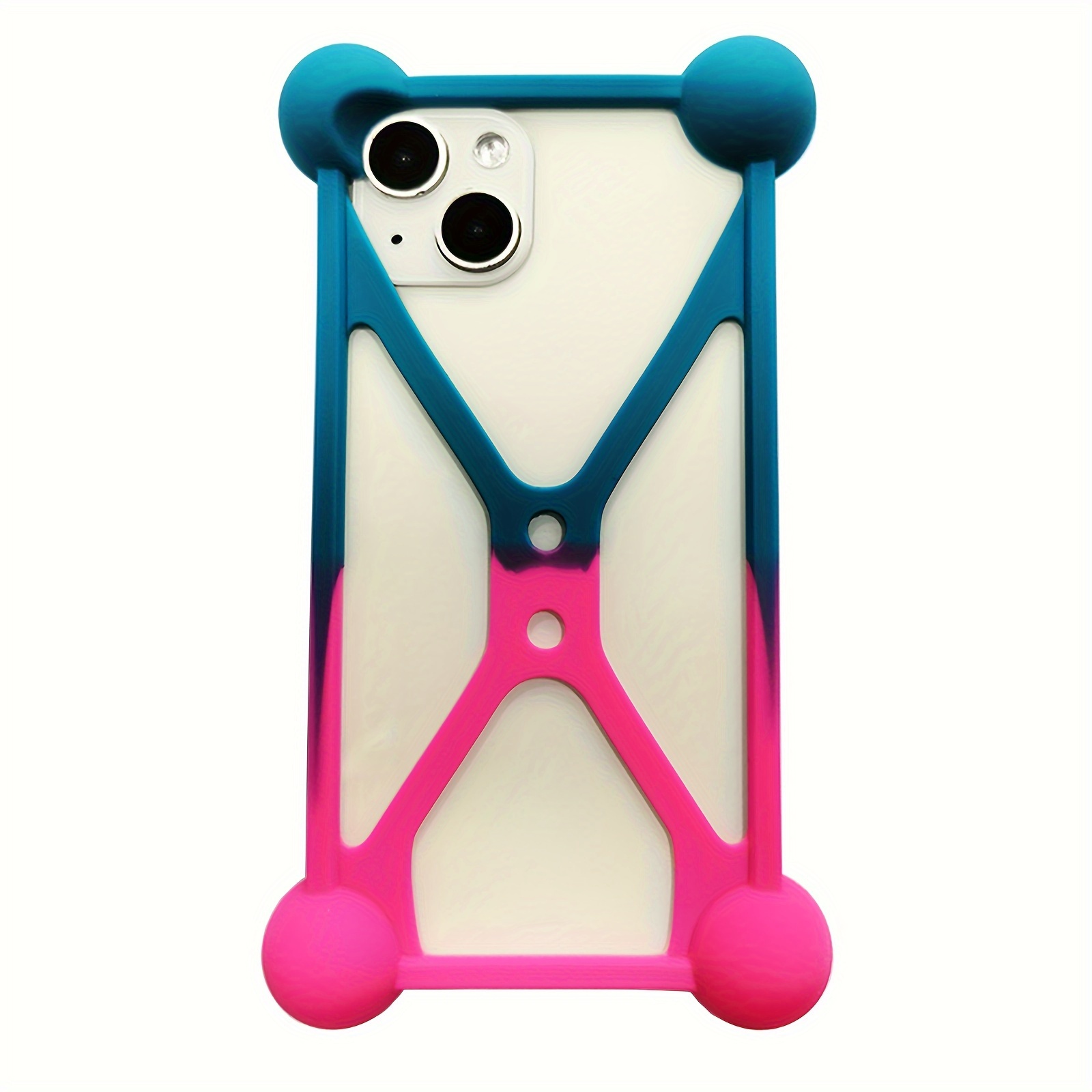 TEMU Of Round Ball Universal Universal Phone Case Drop Protection Case For 4.7-6.7inch/12-17cm Any Brand Of Cell Phone