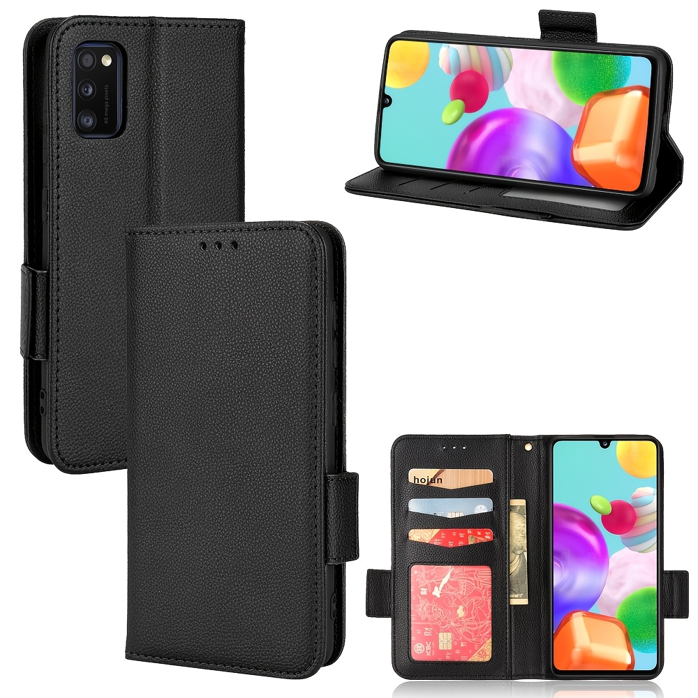 TEMU Phone Case: Suitable For A41 Case, Stand Slot Magnetic Protective Cover