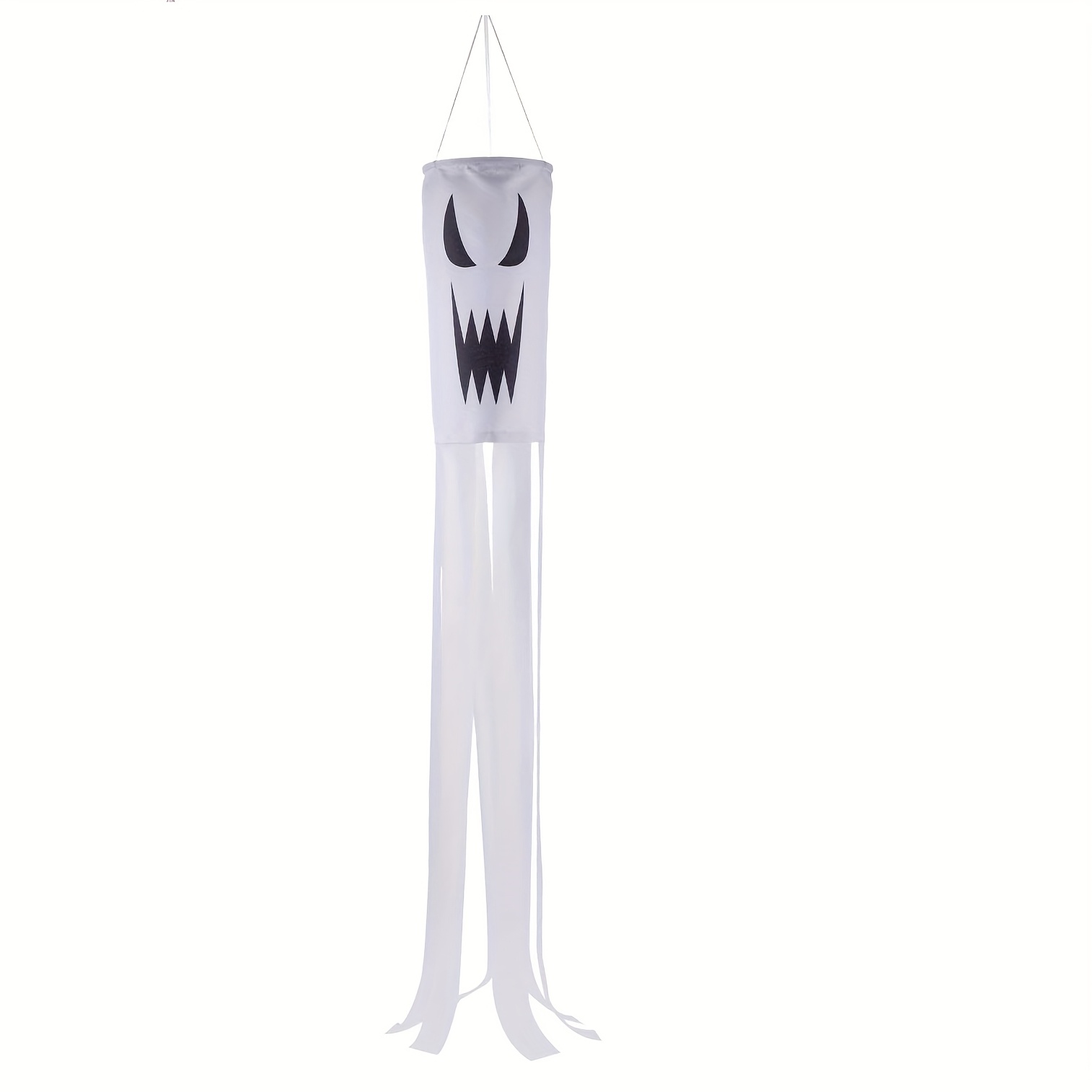1 Halloween Windsock, Spooky Weathervane, Polyester Pennant Flag, Suitable For Halloween Yard Decorations And Festive Celebrations