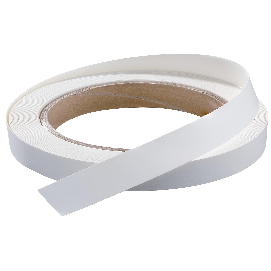 TEMU 1 Rollo de Cinta de Esquina Autoadhesiva de PVC Compatible para Gabinetes, Mesas, Puertas y Paredes - Pegar y Sin Pegamento, Reparación