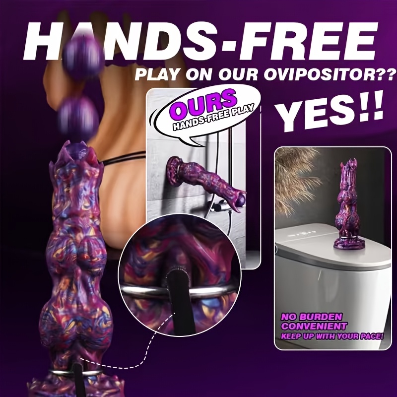 inflatable    , 10 monster   huge thick ovipositor   with 4 eggs,      s horse knot dragon  s with inflatable pump, dog   toy with strong suction cup, adult toys for women men Product details 3