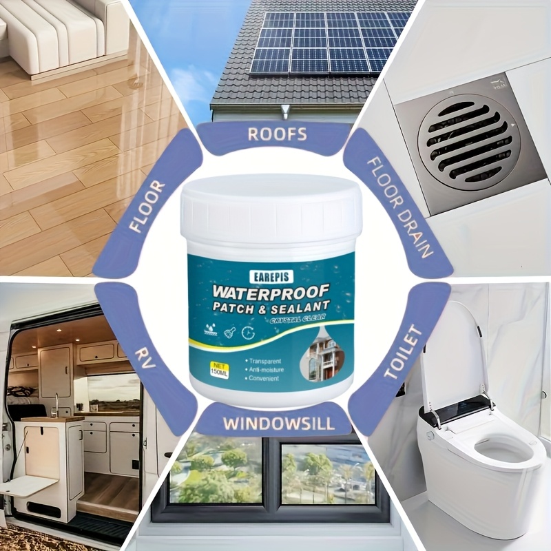 150ML Quick-Drying Sealant, RV Sealant, Strong Waterproof And Leak-Proof, Firm Bonding And Sealing, Worry-Free Leakage